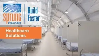 Sprung Healthcare Solutions: Joseph Brant Hospital, pandemic response facility, Ontario, Canada