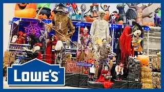 Lowes Halloween 2023 FULL Store Walkthrough | Fully Stocked, Animatronics, Decorations, + MORE