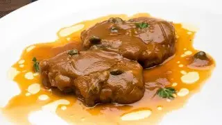 Lengua en salsa con alcaparras - Bruno Oteiza