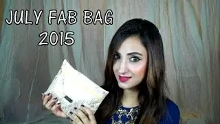 July Fab Bag 2015 Unboxing, First Impressions! | Aishwarya Kaushal