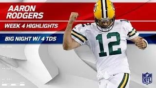 Aaron Rodgers Dominates the Bears Defense w/ 4 TDs! | Bears vs. Packers | Wk 4 Player Highlights