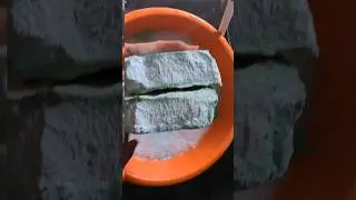 gym chalk slabs crumbling #oddlysatisfying #satisfying #gymchalk #viral #asmr
