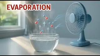 Evaporation Explained | Factors Affecting Rate of Evaporation | Power Learn Senior