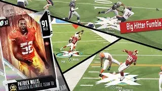 92 OVR Patrick Willis Is A GOON! Makes Plays All Over The Field! (Madden 20 Ultimate Team)