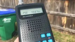 Audio on 49.870 MHz - GRE PSR-100  (Pro-404 Pro-649 WS1010) VHF/UHF Receiver Scanner