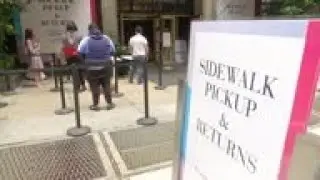 NYC's 5th Avenue shops reopen with curbside service