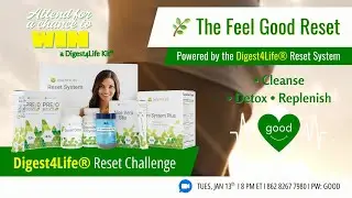 🌿 ShareGood Reset Challenge | Product Knowledge Training - Digest4Life Reset Kit - (Jan 13, 2026)