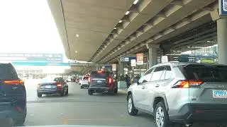 Chicago POV Drive - O'hare Airport Headed South #chicago #pov #ohare #travel #explore #asmr