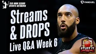 Stream Targets | Drop Candidates | Live Q&A Week 6 with Kingy
