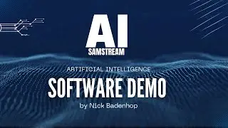 SAMstream Software Demo