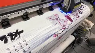 1600H UV 1pcs XP600 head canvas printer