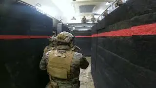 U.S. Marines BREACH and CLEAR during Close Quarters Combat in Japan