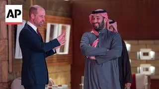 UK's Prince William meets Saudi Crown Prince Mohammed bin Salman