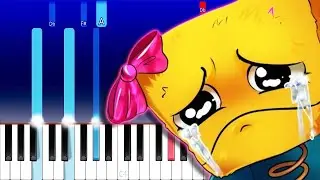 Boxy Boo Sister Sad Back Story - Poppy Playtime Project Animation (Piano Tutorial)