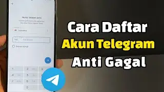 cara daftar akun telegram terbaru 2025 | cara membuat akun telegram 