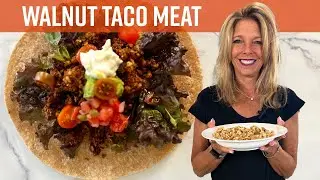 Vegan Walnut Meat Tacos (Raw or Cooked)| Kathy's Vegan Kitchen