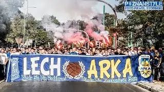20 lecie zgody LECH&ARKA: przemarsz ulicami Poznania (25.09.2016)