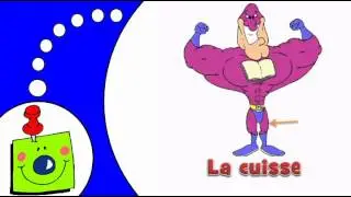 L&auml;r dig franska ord # kroppen # 1