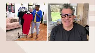 Isaac Mizrahi Live! Soho French Terry Dress on QVC