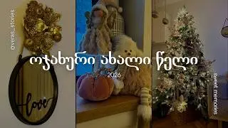 ჩემი დეკემბერი 2025 & ახალი 2026 წელი ოჯახთან ერთად
