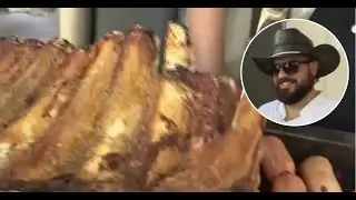 Celebramos con un asado al estilo Riquelme
