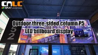 Outdoor P5 LED Billboard for Overseas Projects | One-Day Installation