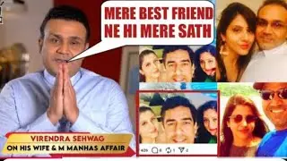 V Sehwag Revealed His Marriage With Aarti Ahlawat Separate After 20 Years Due to Mithun Manhas