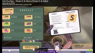 [osu!mania] Thnks fr th Mmrs [Thnks fr th Ndls] 993.207 99.88% FC