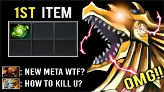 NEW META First Item Refresher GOD Ra Mid Crazy 2x Supernova Combo Delete All Meta Heroes WTF Dota 2