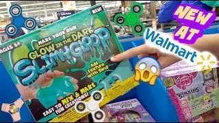 NEW SLIME, FIDGET SPINNERS AND MLP SQUISHY TOYS AT WALMART! | VLOG