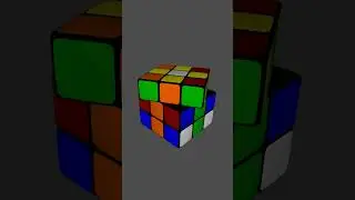 8 corner inversion pattern on 3 by 3 Rubik's cube #rubik
