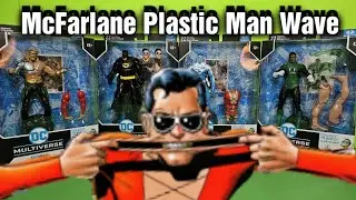 McFarlane Plastic Man Build a Figure Wave unboxing.