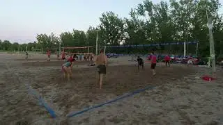 WBV 4s Adam/Erin/Matt/Nicole vs ChrisN/Evgeny/Mel/Sam 6/28/25