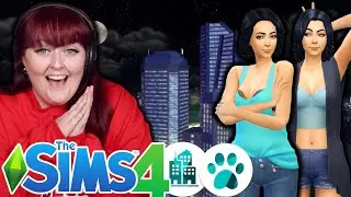 🌃 MARLEE & ABBEY MOVE TO THE CITY! 🌃 | The Sims 4 City Living/Cats & Dogs Part 1