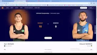 Oleksandr MAMROSH (UKR) vs. Alp Arslan BEGENJOV (TKM) | U20 World Championships 2024 |FS 79Kg