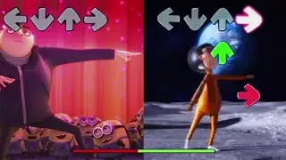 Friday night funkin (fnf) meme - Gru vs Vector