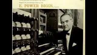 E. Power Biggs joue la Toccata dorienne de Bach &agrave; Zwolle