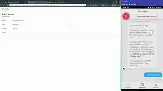 Omnilert App Demo - Sending Messages