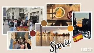 Spain 🇪🇸 Day-1 vlog | Mannu | Travel 🧳 