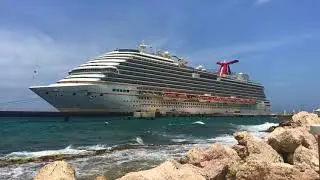 Carnival Magic Spends the Day in Curacao