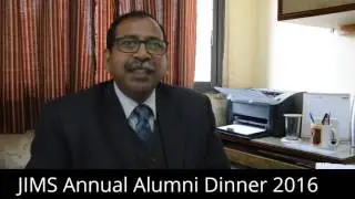 Dr. Sumesh Raizada - Dean - PGDM - General Inviting Alumni for JIMS Alumni Dinner 2016