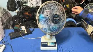 1984 Panasonic 5 way Oscillating Table Fan 