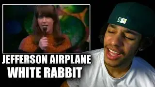 ЧТО ЭТО ТАКОЕ?! Впервые реагирую на песню Jefferson Airplane - 'White Rabbit'.