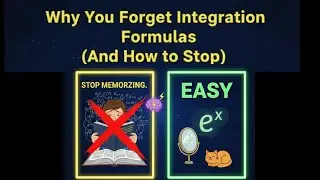 Integration Formula Secret. Just Associate Don't Memorize
