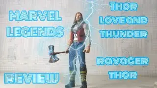 Marvel Legends Ravager Thor Love and Thunder Korg BAF Wave MCU Hasbro Action Figure Review