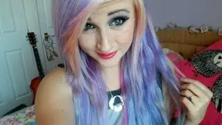 Dying My Hair Purple&CandyFloss