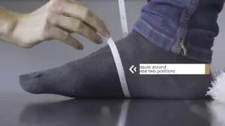 [Veritas Bespoke] Изготовлено по мерке: 3. Окружность подъема стопы