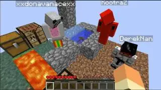 Minecraft SkyBlock W-DerekNan,Kootraz,xxdonavanacexx
