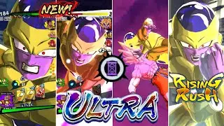 New Ultra Golden Frieza All Unseen Animations&Unique Gauge!!-Dragon Ball Legends