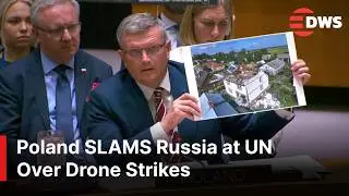 Poland SLAMS Russia at UN Over Drone Strikes | Exposes Moscow&rsquo;s Hypocrisy on Ukraine War | AC15